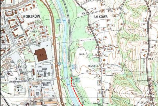 powstanie ścieżka do Skałek nad Kamienicą - orientacja